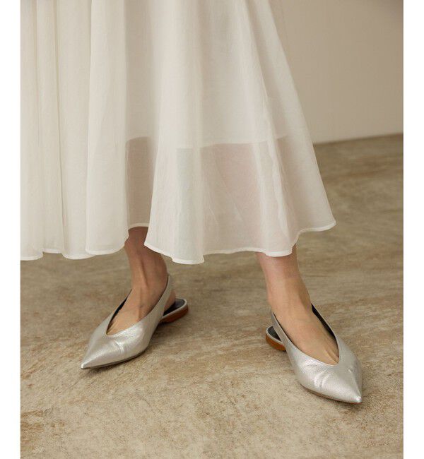 ROPE「コットンオーガンジーシアーボリュームスカート/イージーケア」|スカート|