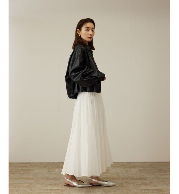 ROPE「シンセティックレザーブルゾン」|ブルゾン・スタジャン|