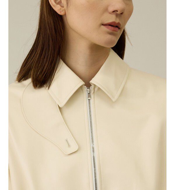 ROPE「シンセティックレザーブルゾン」|ブルゾン・スタジャン|