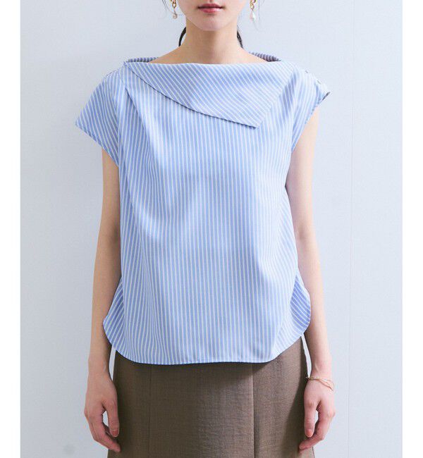 VIS「アシメオフショルブラウス」|シャツ・ブラウス|