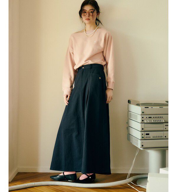 VIS「【POLO BCS】オフショルスウェットトップス/WEB限定カラー」|スウェット・ジャージ|