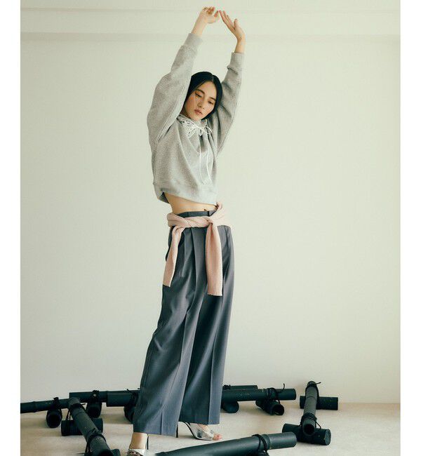 VIS「【POLO BCS】オフショルスウェットトップス/WEB限定カラー」|スウェット・ジャージ|