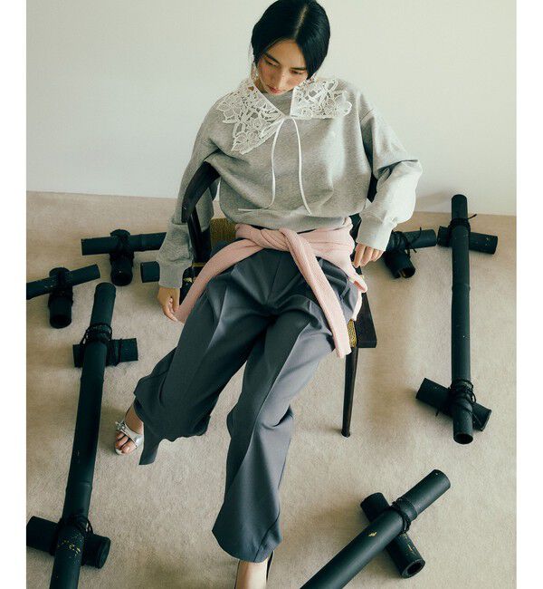 VIS「【POLO BCS】オフショルスウェットトップス/WEB限定カラー」|スウェット・ジャージ|