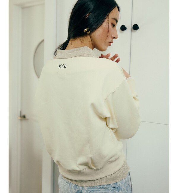 VIS「【POLO BCS】オフショルスウェットトップス/WEB限定カラー」|スウェット・ジャージ|キナリ(16)