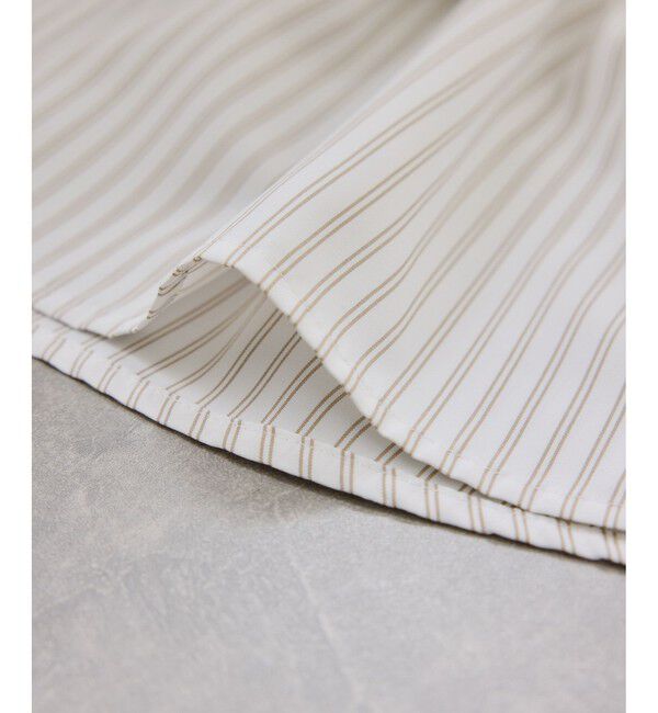 VIS「【POLO BCS】ベルト付きウエストタックシャツ/WEB限定カラー」|シャツ・ブラウス|