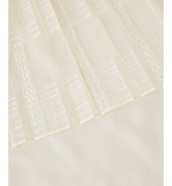 Rope&rsquo;Picnic「レースプリーツロングスカート」|スカート|