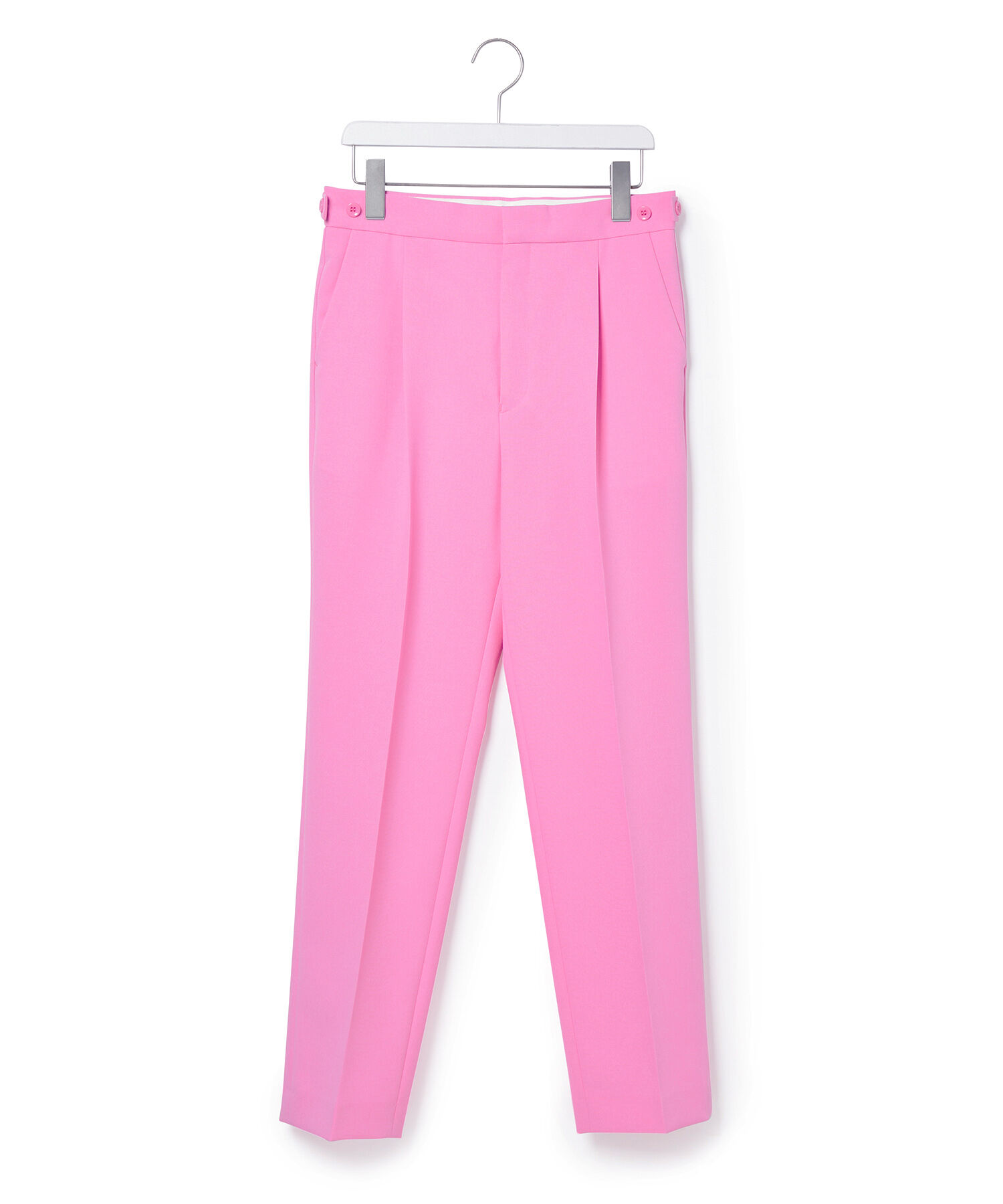 ADAM ET ROPE'「【サステナブル】スリムスラックス」|スラックス|