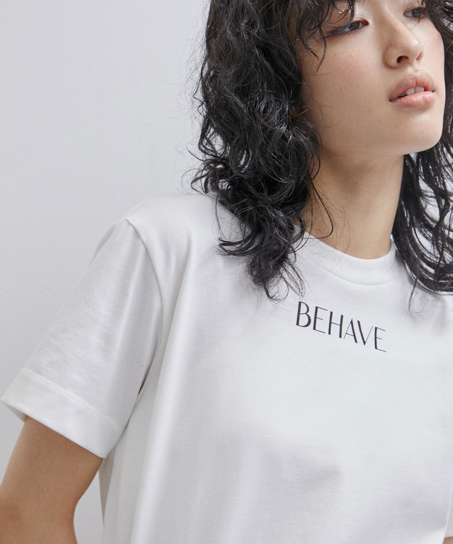 ADAM ET ROPE'「プリントコンパクトTEE」|Tシャツ・カットソー|ホワイト(10)