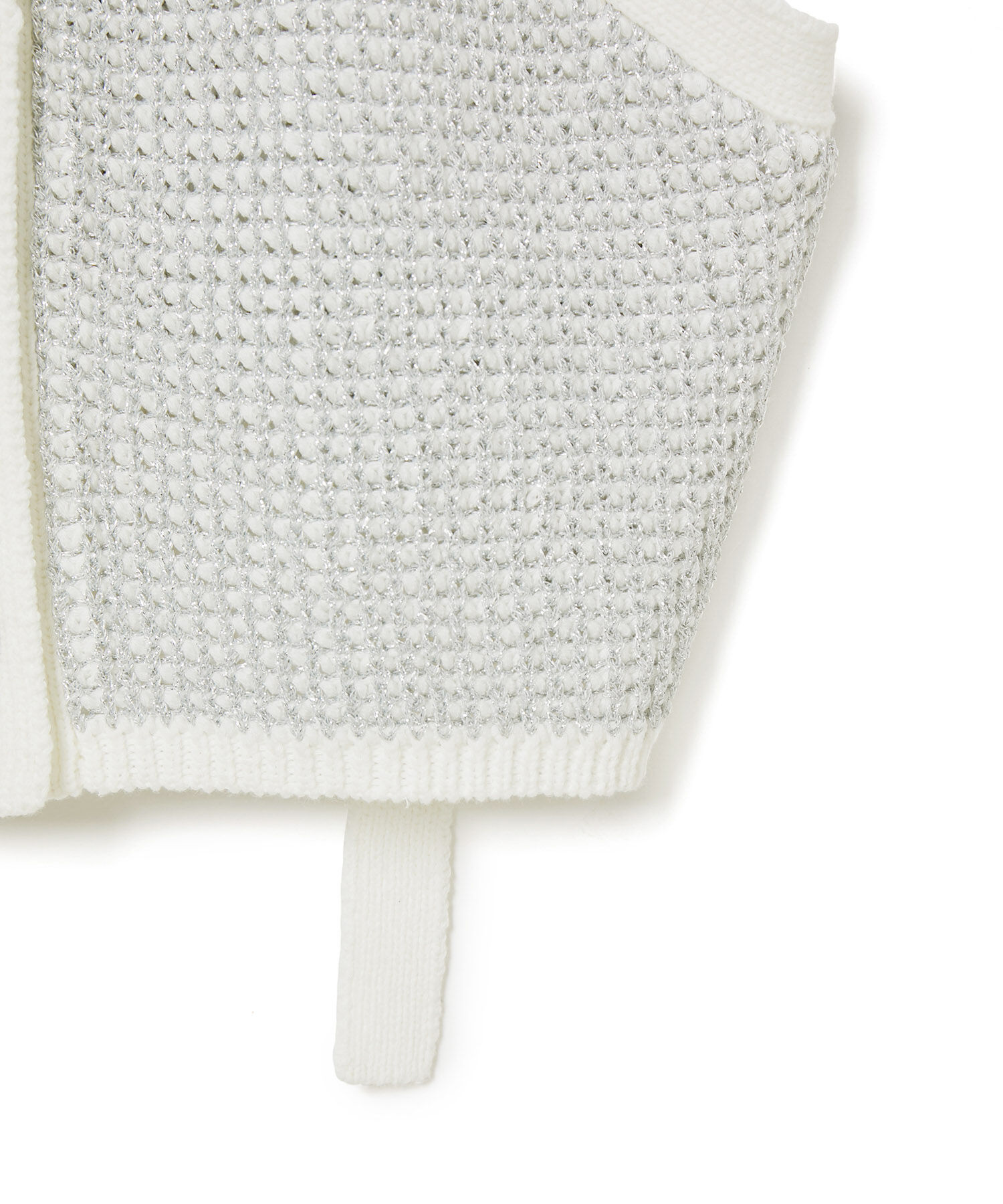 ADAM ET ROPE'「ラメパターンニットキャミ」|キャミソール|