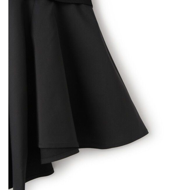 ADAM ET ROPE'「ペプラムコンビハーフスリーブニット」|ニット・セーター|