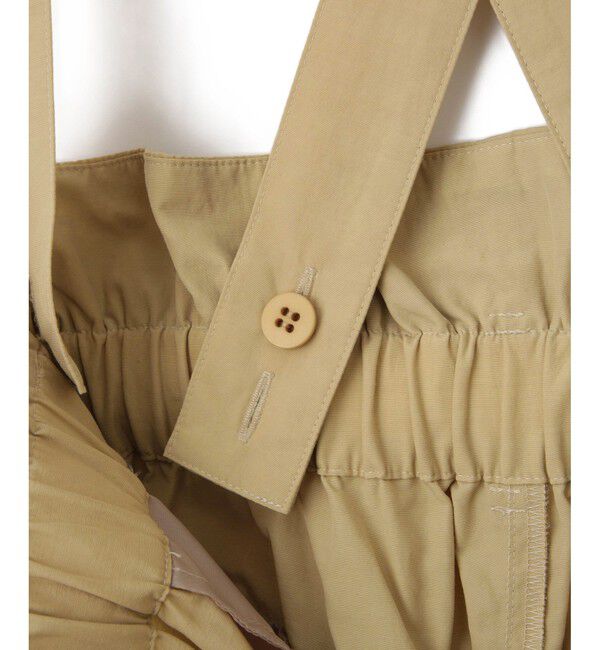 ADAM ET ROPE'「サスペンダーナイロンパンツ」|チノ|