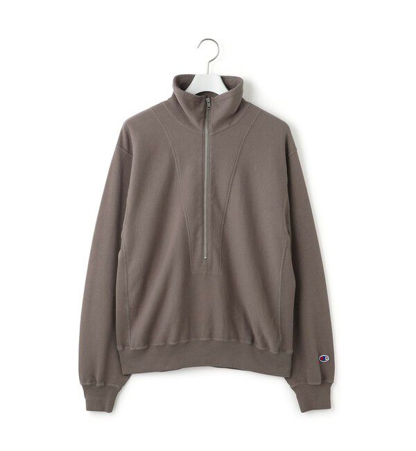 ADAM ET ROPE'「【Champion for ADAM ET ROPE'】別注 SWEAT HALF ZIP」|スウェット・ジャージ|