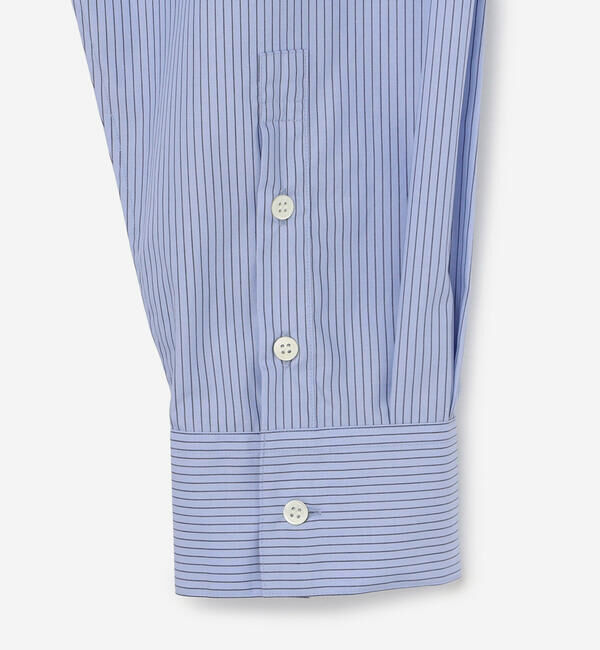  「SOPHIE TALKS ABOUT THE WEATHER | ストライプ オーバーサイズシャツ WOMEN」|シャツ・ブラウス|