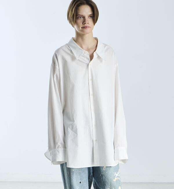  「SOPHIE TALKS ABOUT THE WEATHER | オーバーサイズシャツ WOMEN」|シャツ・ブラウス|