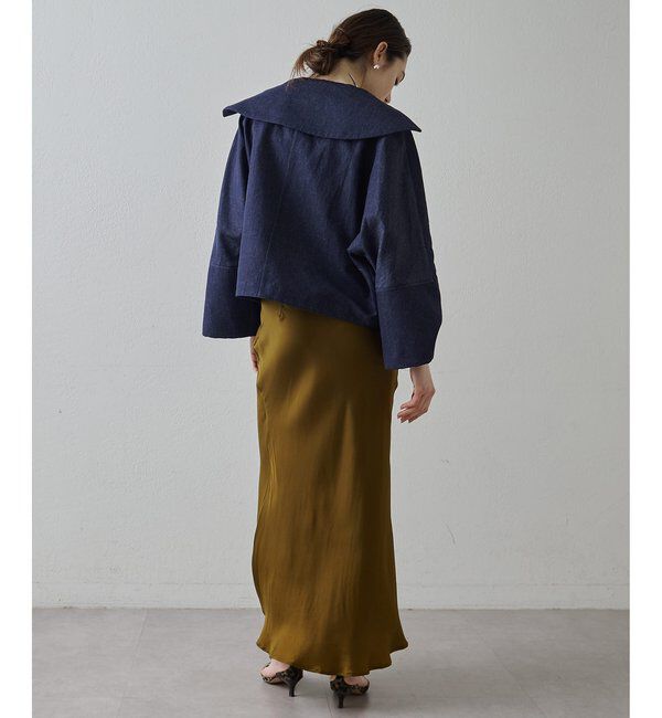 Drawing Numbers「【Drawing Numbers】コットンリネンデニムセーラージャケット」|その他|