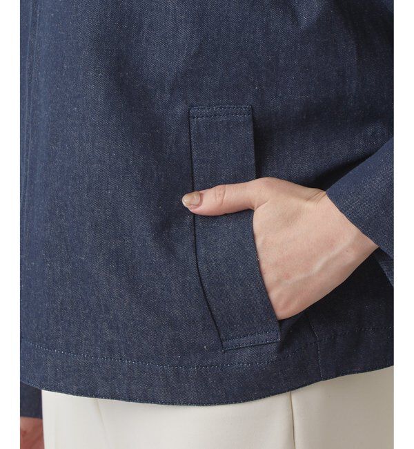 Drawing Numbers「【Drawing Numbers】コットンリネンデニムセーラージャケット」|その他|