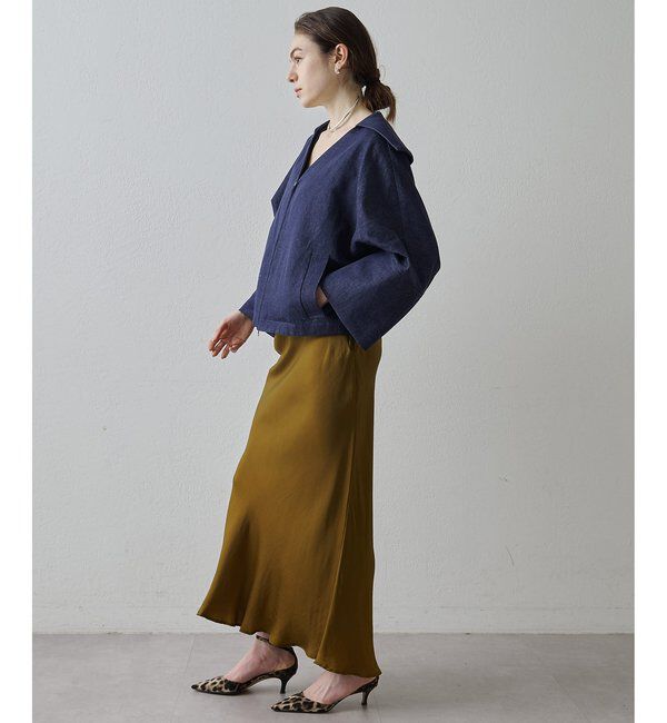 Drawing Numbers「【Drawing Numbers】コットンリネンデニムセーラージャケット」|その他|