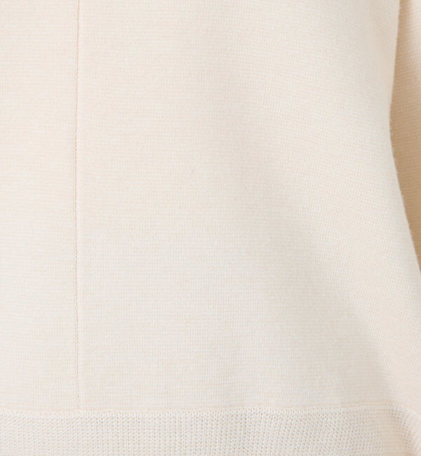  「ジップスウェットライクニット」|ニット・セーター|