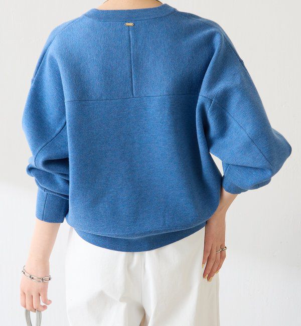  「ジップスウェットライクニット」|ニット・セーター|