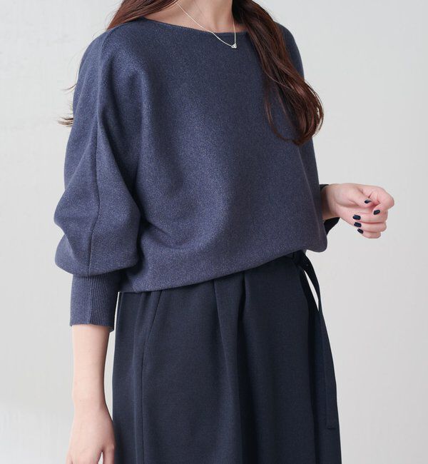  「袖リブ２WAYドルマンニット」|ニット・セーター|