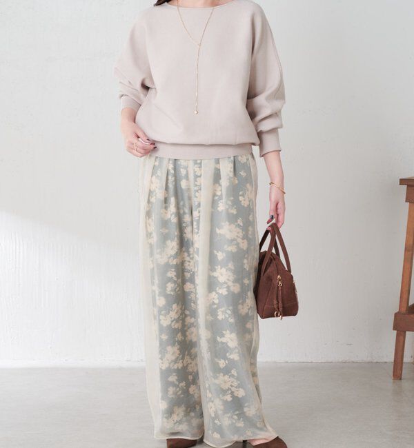  「袖リブ２WAYドルマンニット」|ニット・セーター|