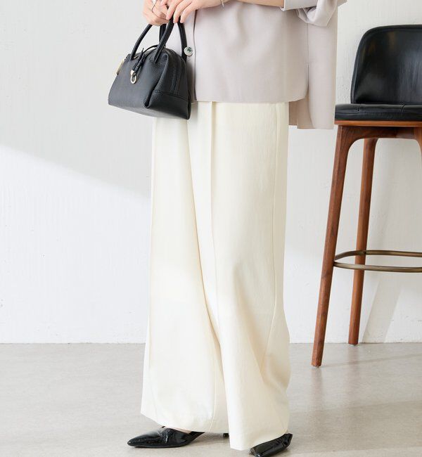  「ジャージワイドパンツ」|チノ|