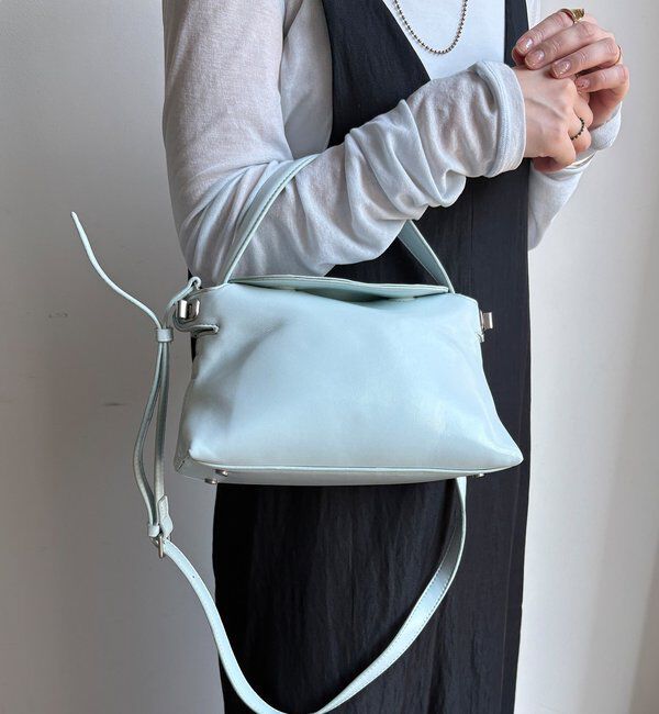  「【WEB限定】フラップキューブバッグ」|トートバッグ|サックスブルー