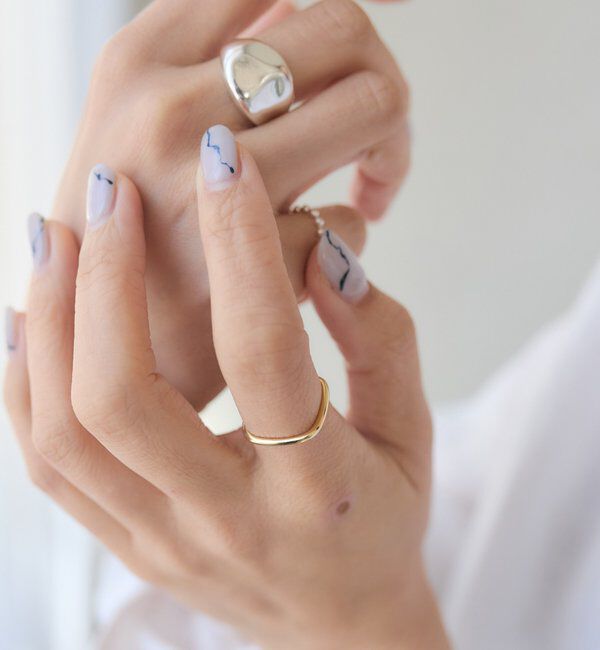  「予約【A・MONN(アモン)】スクエアリング」|リング|