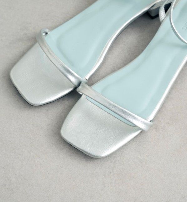  「ストラップフラットサンダル」|サンダル|