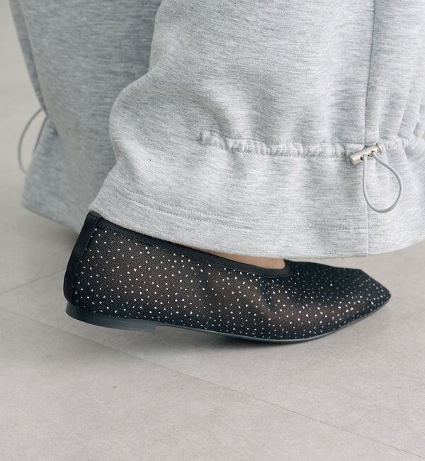  「シャイニーチュールパンプス」|パンプス|