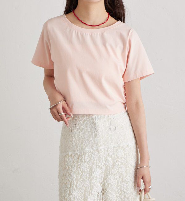  「バックロゴプリントちびTシャツ」|Tシャツ・カットソー|