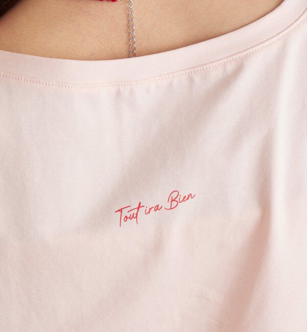  「バックロゴプリントちびTシャツ」|Tシャツ・カットソー|