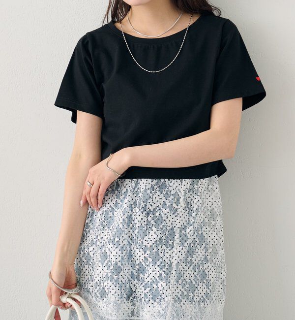  「バックロゴプリントちびTシャツ」|Tシャツ・カットソー|