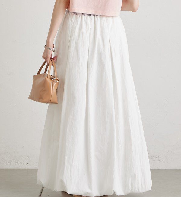  「ストライプバルーンスカート」|スカート|