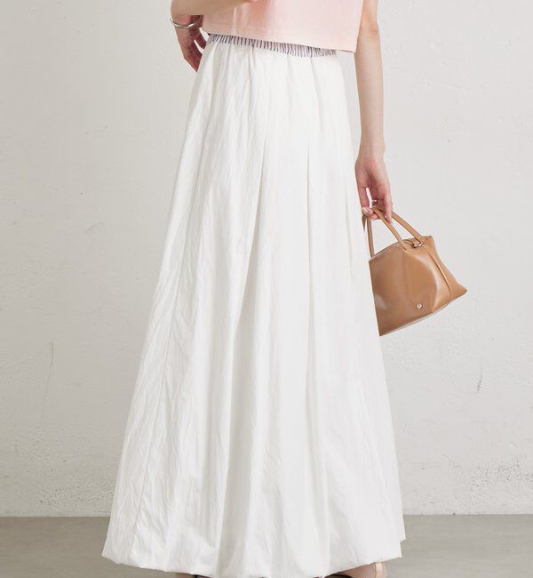  「ストライプバルーンスカート」|スカート|