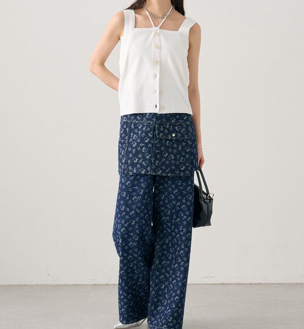  「ホルターニットタンクトップ」|キャミソール|