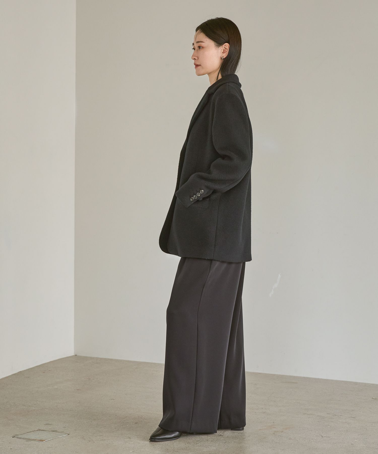 A part by 「【洗える】きれいめイージーストレートパンツ」|その他|