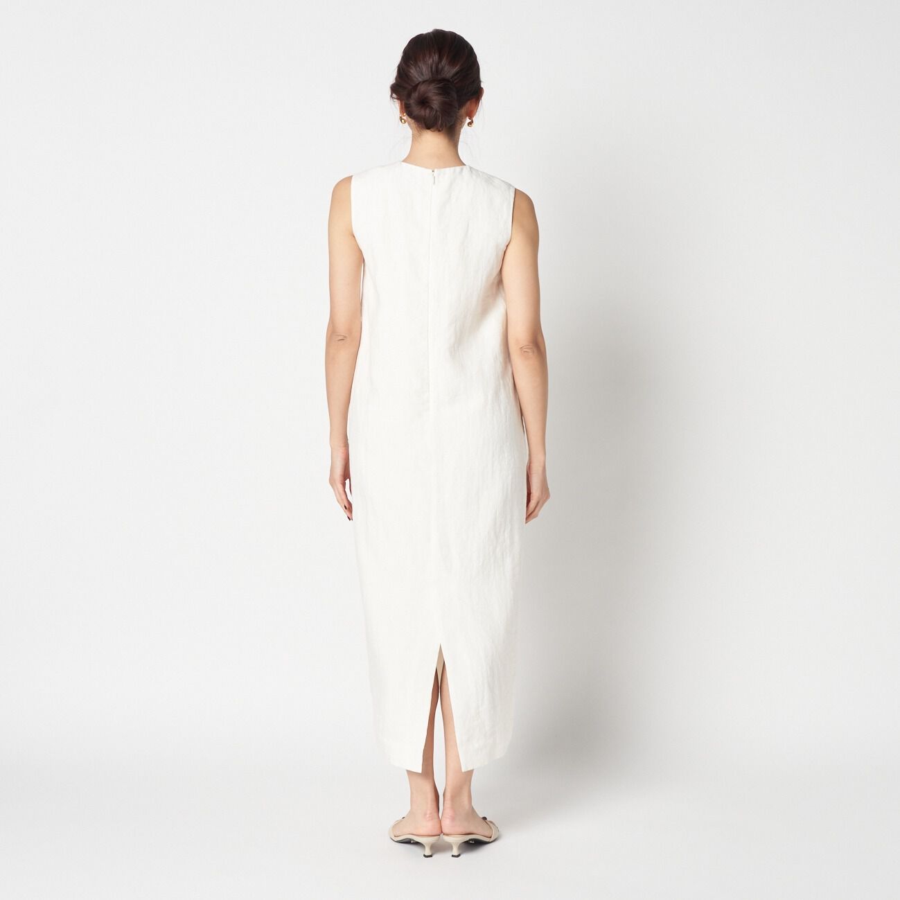 HELIOPOLE「HELIOPOLE DUNGAREES LINEN LONG DRESS」|ワンピース|