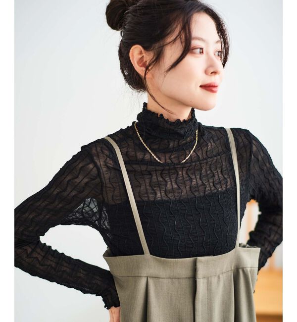  「《手洗い可能》ストレッチキャミジャンスカ」|ジャンパースカート|