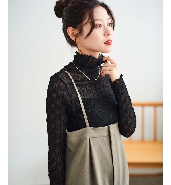  「《手洗い可能》ストレッチキャミジャンスカ」|ジャンパースカート|