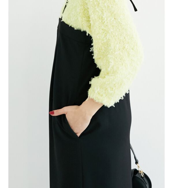  「《手洗い可能》ストレッチキャミジャンスカ」|ジャンパースカート|