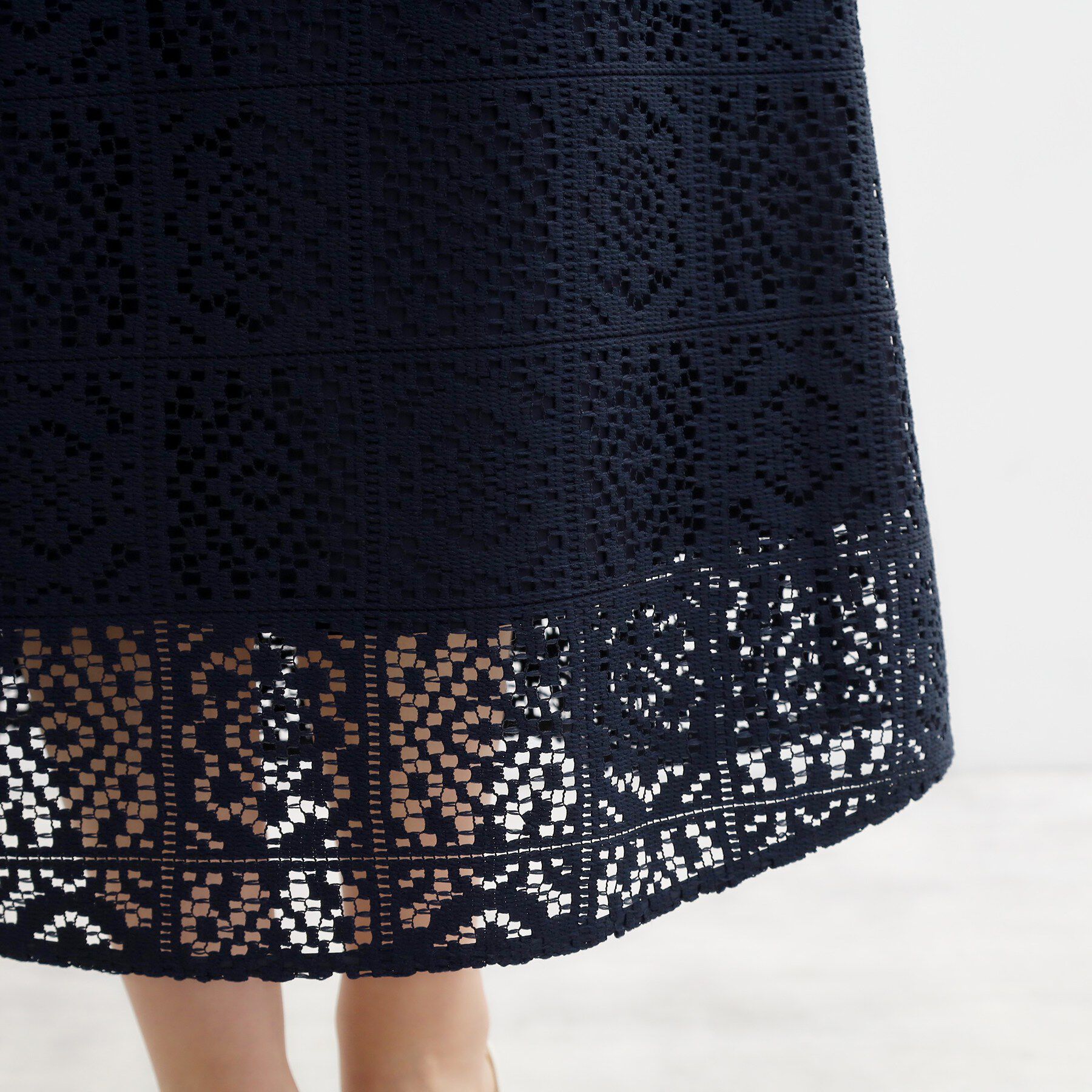 Reflect「【セットアップ可】レースミディアムスカート」|スカート|