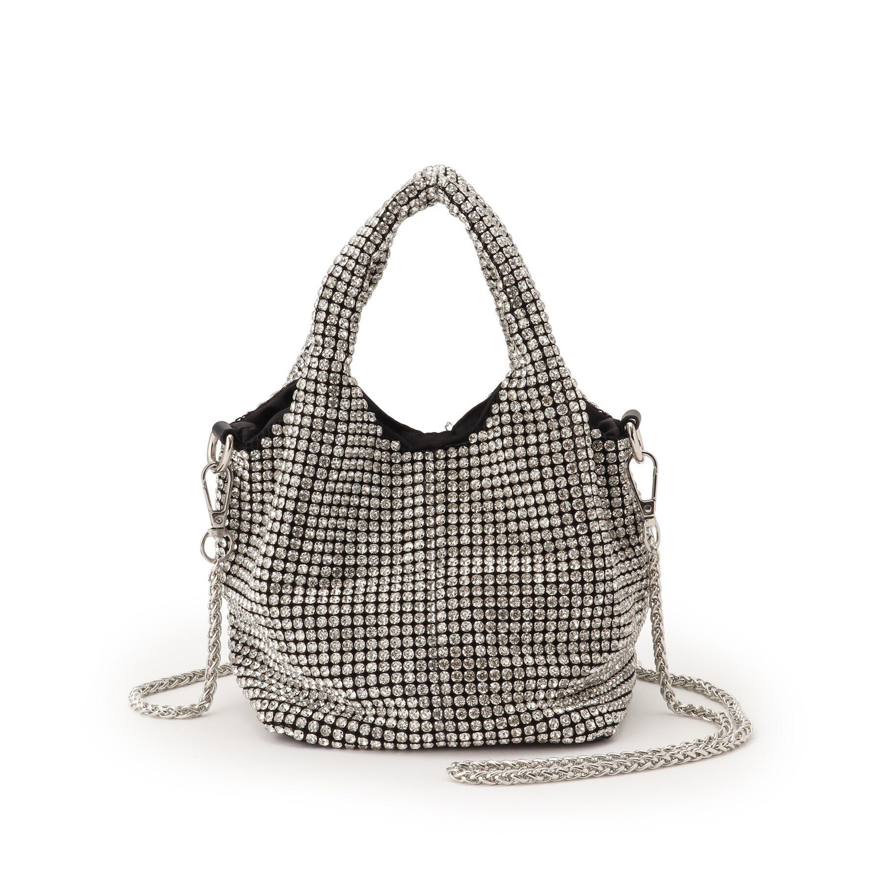 DRESSTERIOR「Dhyana．（ディアナドット）【2WAY】ビジュー キラキラ バッグ」|ショルダー・メッセンジャー|