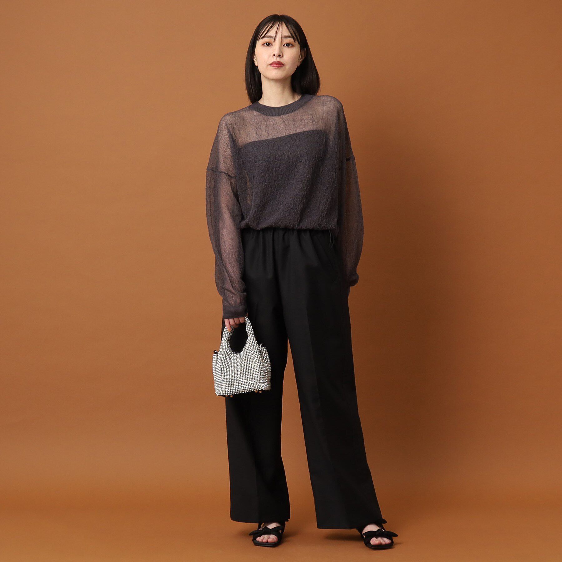 DRESSTERIOR「Dhyana．（ディアナドット）【2WAY】ビジュー キラキラ バッグ」|ショルダー・メッセンジャー|