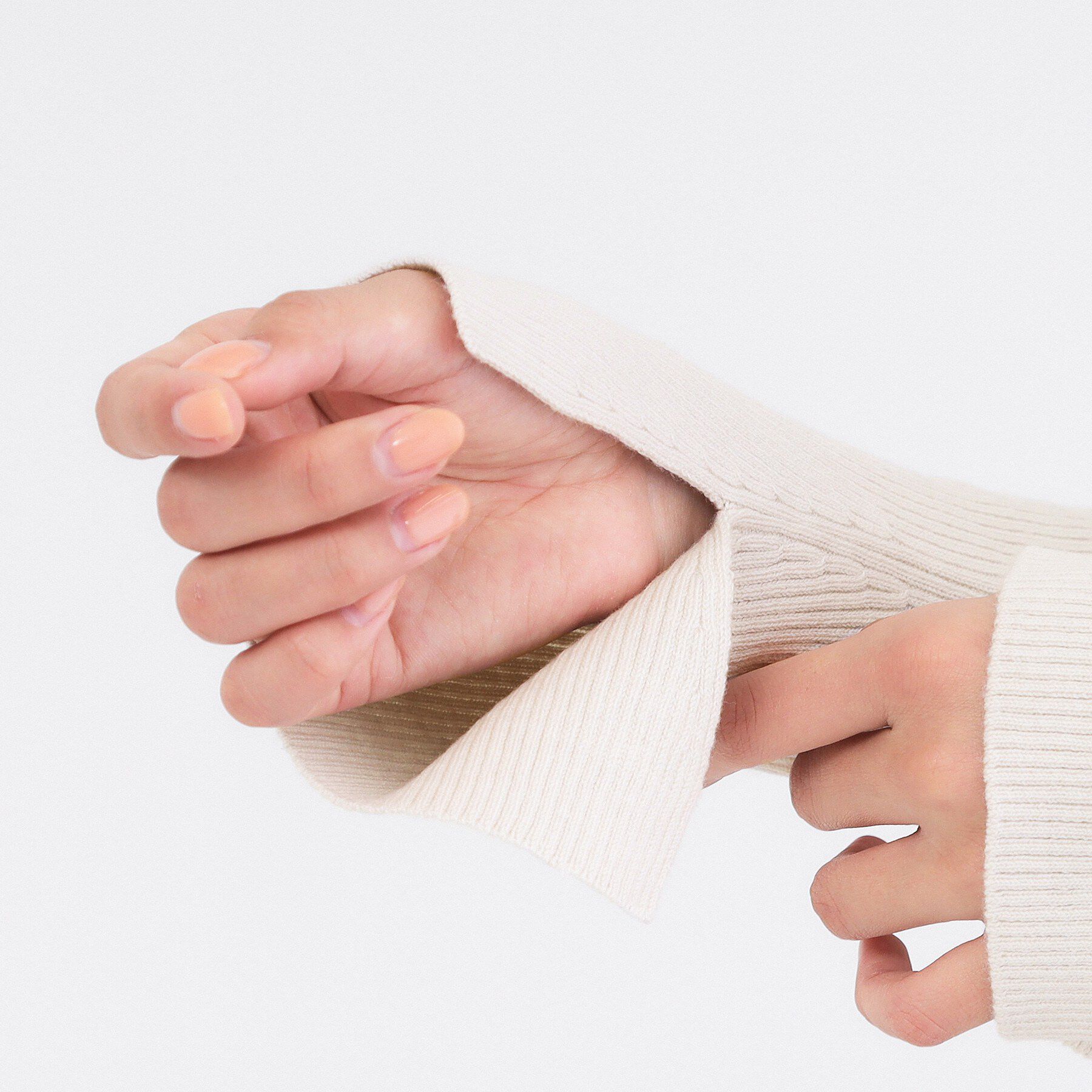 OPAQUE.CLIP「ビスチェベストsetレイヤードリブニット【洗濯機OK】」|ニット・セーター|