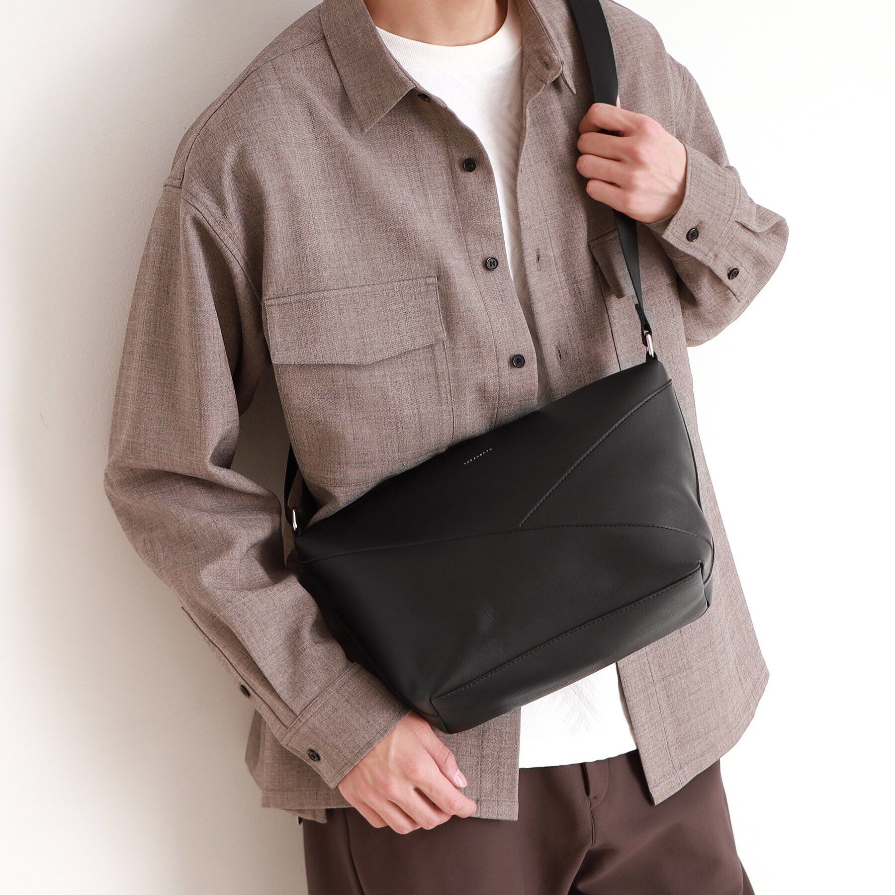 THE SHOP TK「【新色追加】パネルラインショルダー」|ショルダー・メッセンジャー|