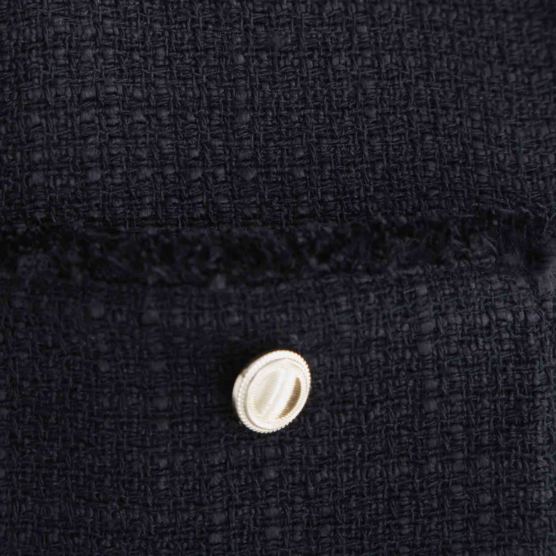 THE SHOP TK「【通勤・セレモニー】ツイードノーカラージャケット」|ノーカラージャケット|