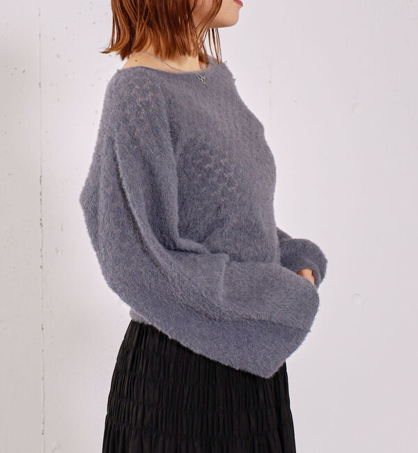 archives「バックリボン透かしニットプルオーバー」|ニット・セーター|