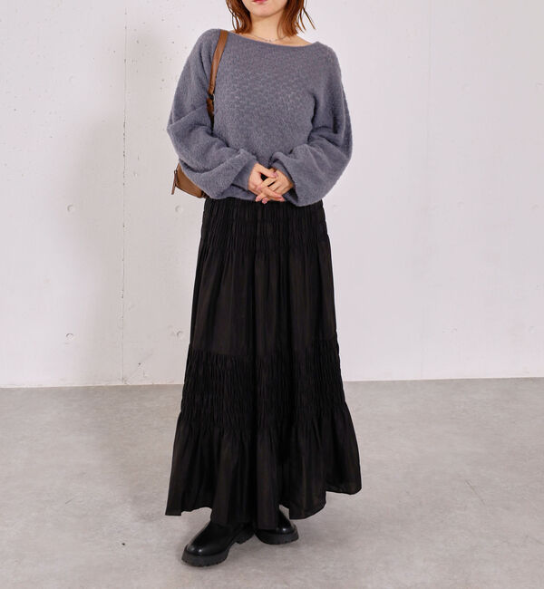 archives「バックリボン透かしニットプルオーバー」|ニット・セーター|