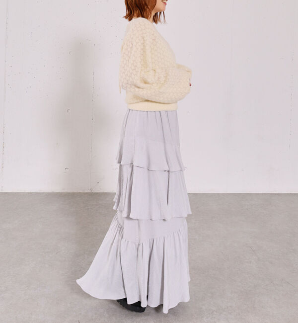 archives「バックリボン透かしニットプルオーバー」|ニット・セーター|